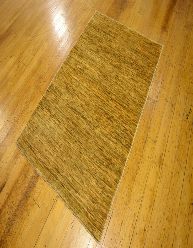 Detail image of  3' 4 x 4' 10  Hand Knotted Modern Ziegler Oriental Rug