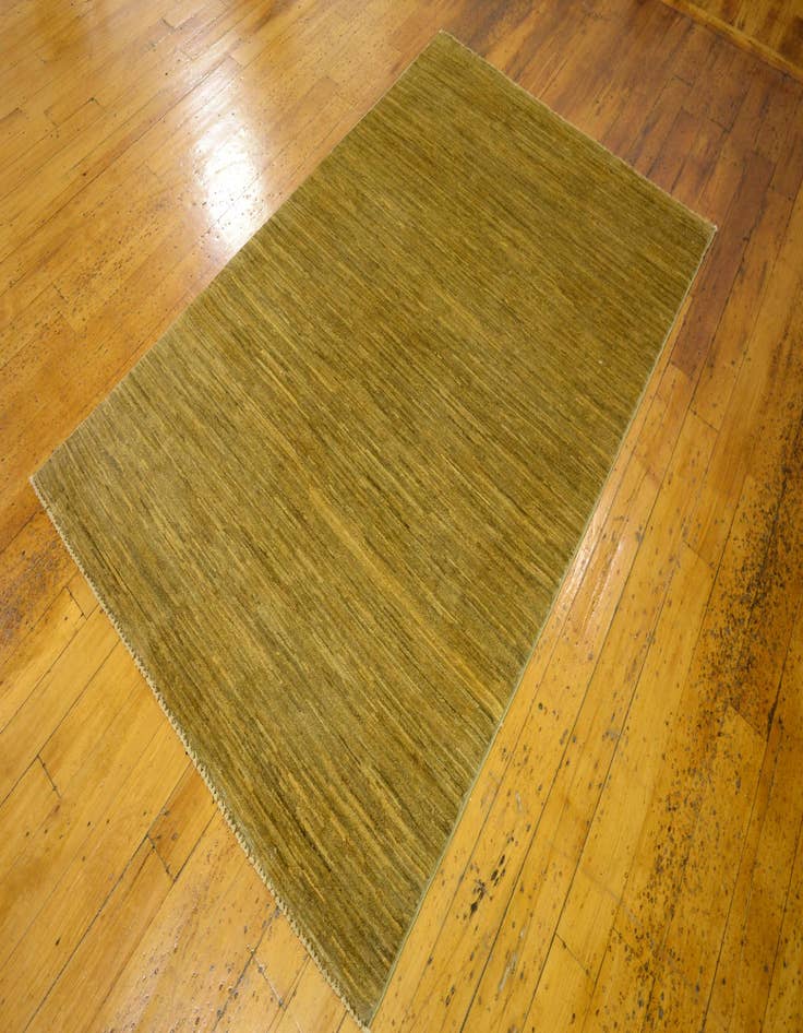 Detail image of  3' 10 x 5' 11  Hand Knotted Modern Ziegler Oriental Rug