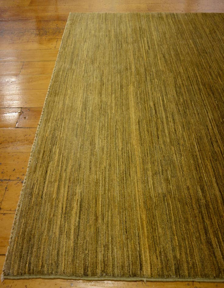 Detail image of  3' 10 x 5' 11  Hand Knotted Modern Ziegler Oriental Rug