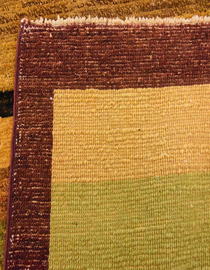 Detail image of  4' 4 x 6'  Hand Knotted Modern Ziegler Rug