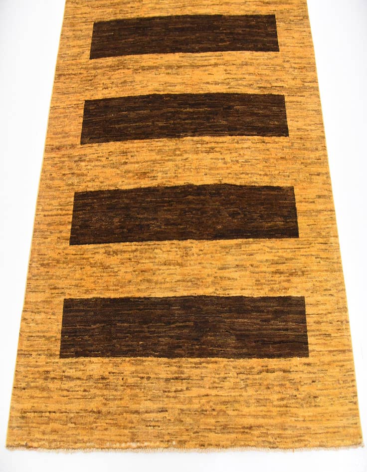 Detail image of  5' x 6' 6  Hand Knotted Modern Ziegler Rug