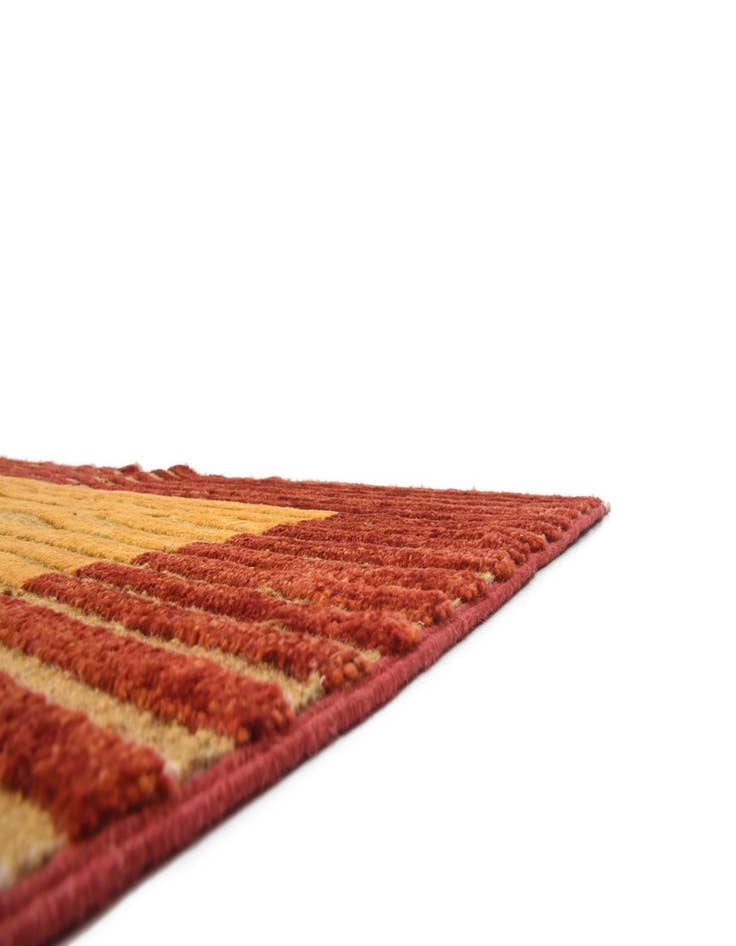 Detail image of  5' 3 x 6' 3  Hand Knotted Modern Ziegler Rug