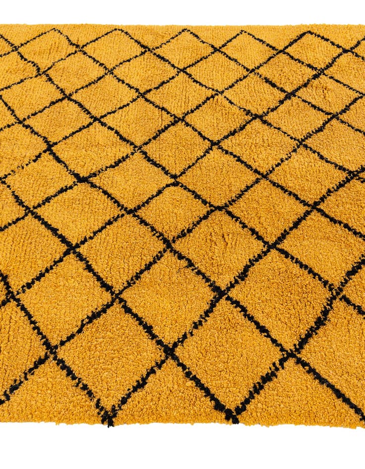 Detail image of  5' x 8' 6  Hand Knotted Moroccan Wool Rug