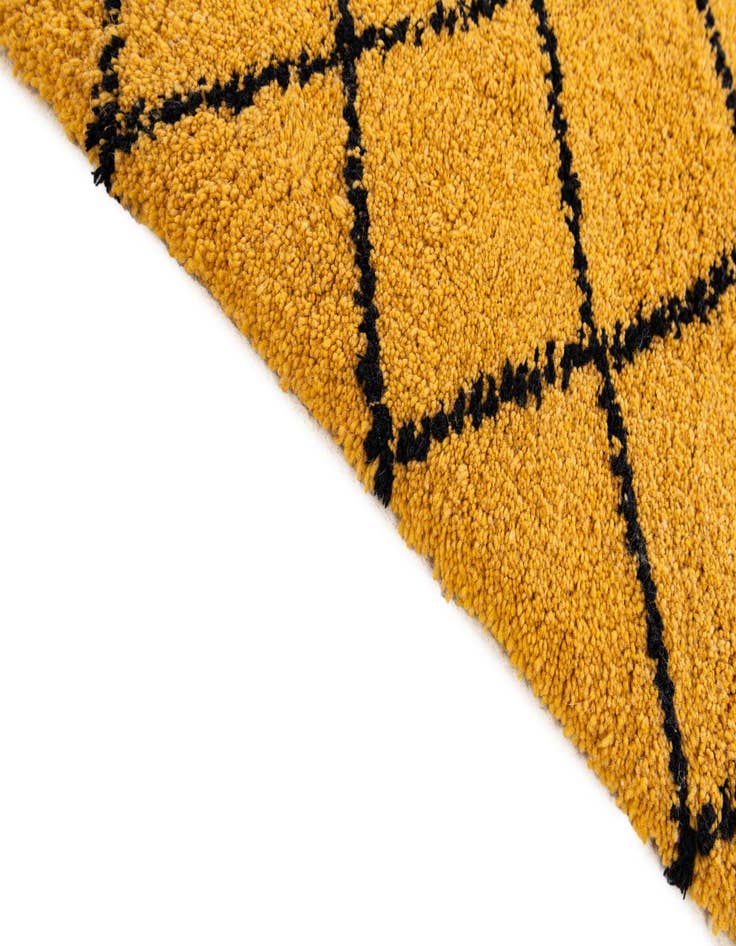 Detail image of  5' x 8' 6  Hand Knotted Moroccan Wool Rug