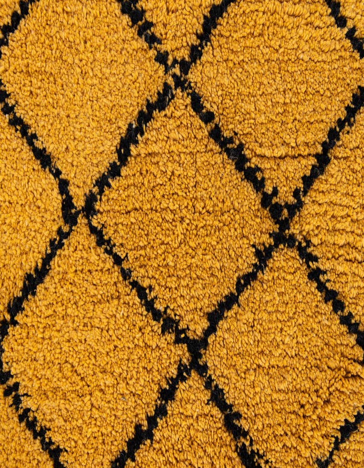 Detail image of  5' x 8' 6  Hand Knotted Moroccan Wool Rug