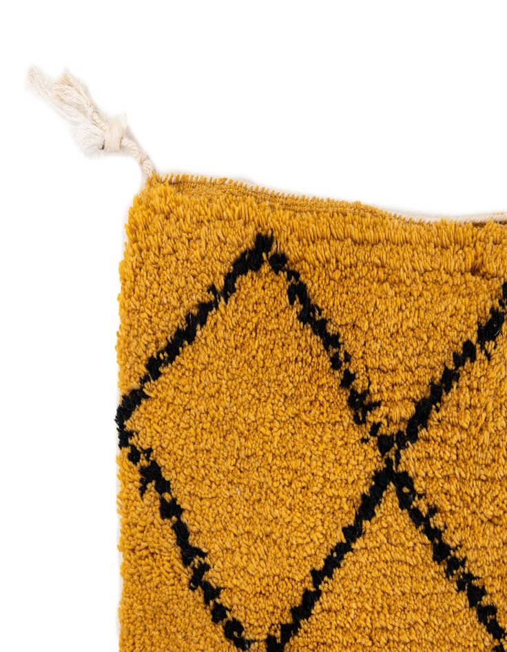 Detail image of  5' x 8' 6  Hand Knotted Moroccan Wool Rug