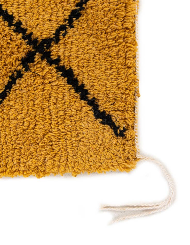 Detail image of  5' x 8' 6  Hand Knotted Moroccan Wool Rug