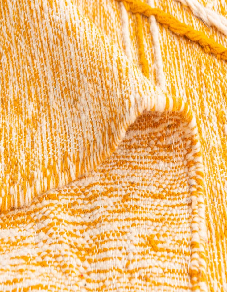 Detail image of  6' 6 x 9' 7  Hand Knotted Moroccan Wool Rug