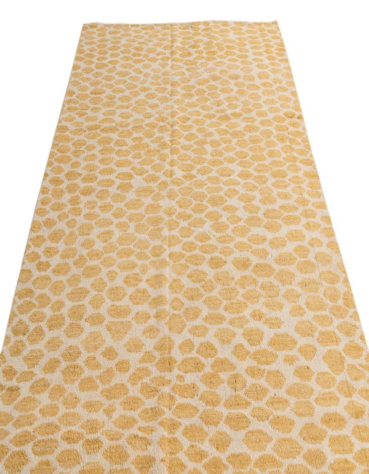 Detail image of  5' 1 x 8'  Hand Knotted Moroccan Wool Rug