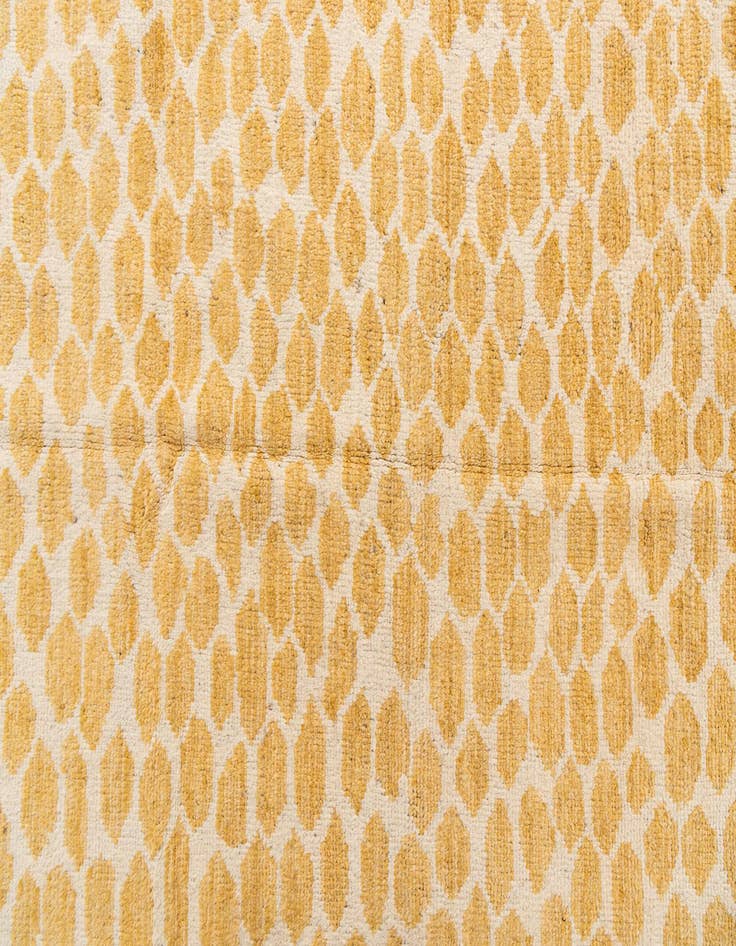 Detail image of  5' 1 x 8'  Hand Knotted Moroccan Wool Rug