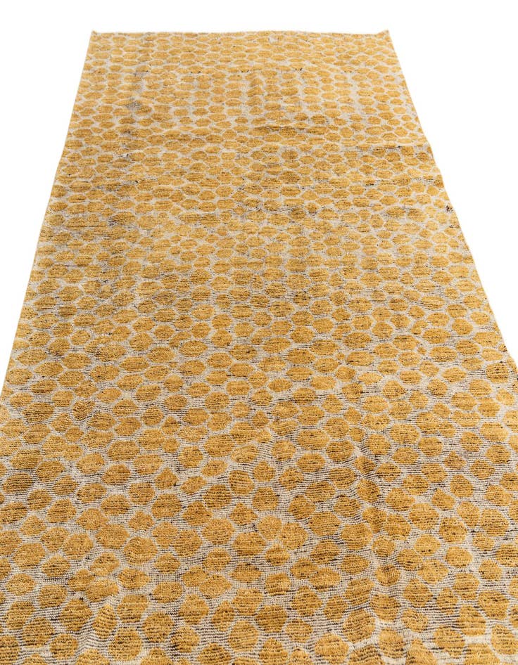 Detail image of  6' 1 x 9' 1  Hand Knotted Moroccan Wool Rug