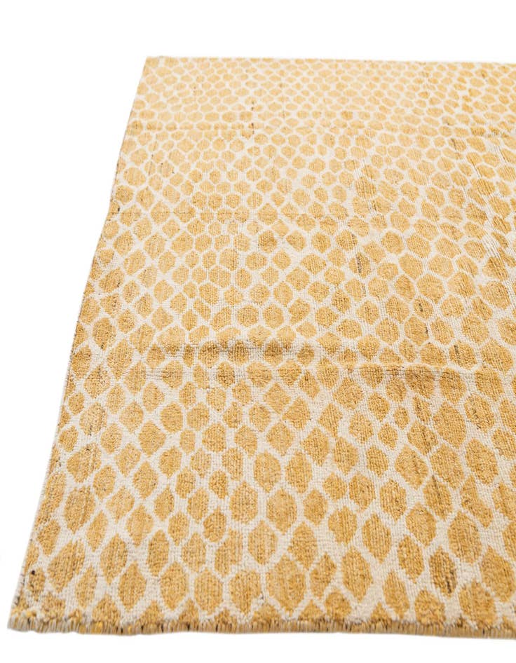 Detail image of  6' x 9' 3  Hand Knotted Moroccan Wool Rug