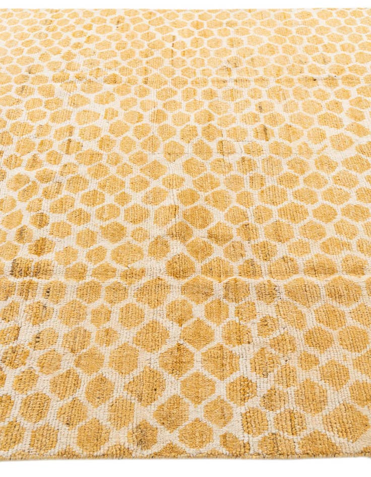 Detail image of  6' x 9' 3  Hand Knotted Moroccan Wool Rug