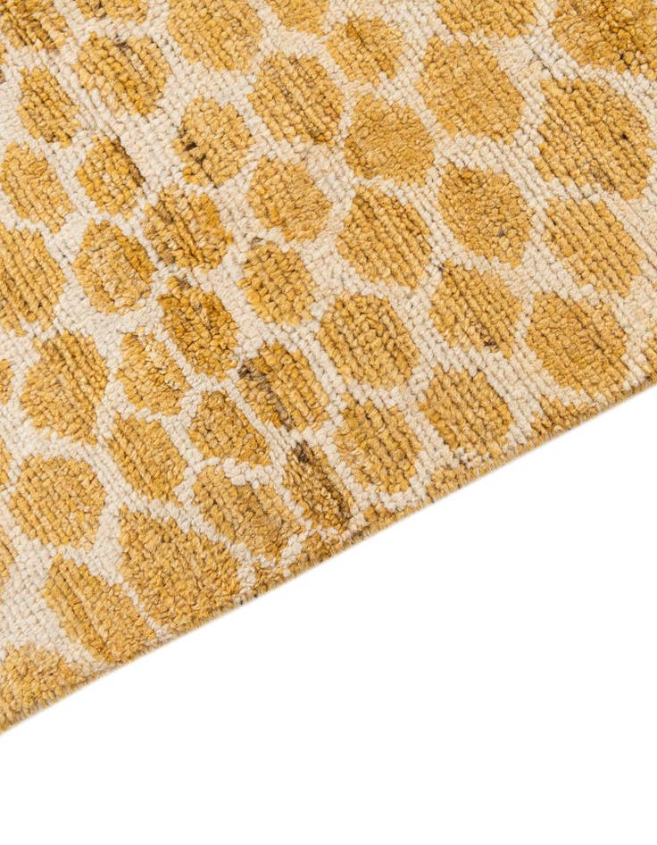 Detail image of  6' x 9' 3  Hand Knotted Moroccan Wool Rug