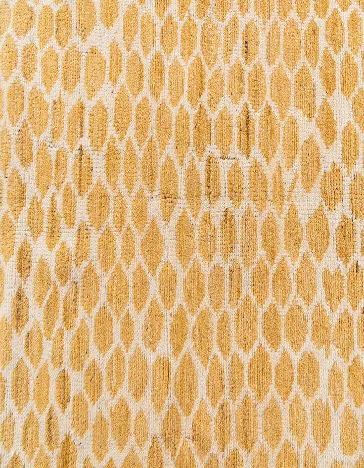 Detail image of  6' x 9' 3  Hand Knotted Moroccan Wool Rug