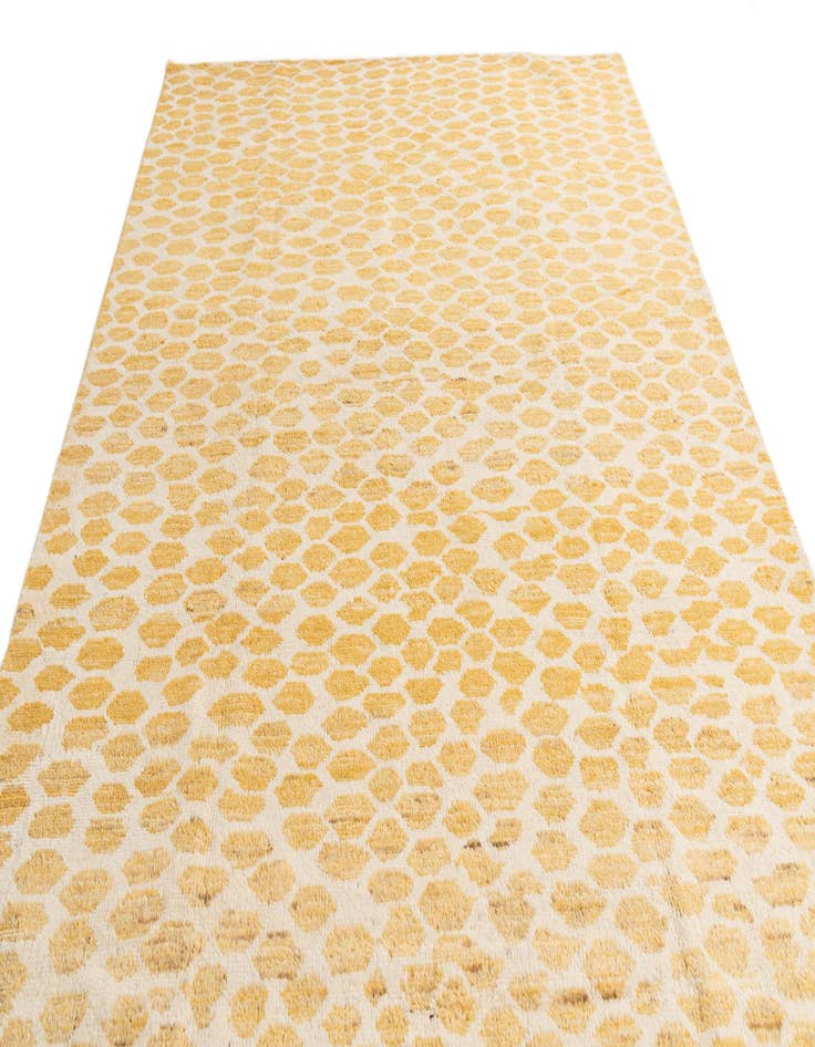 Detail image of  6' x 9' 3  Hand Knotted Moroccan Wool Rug