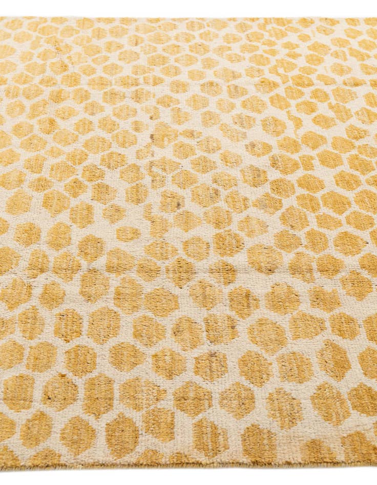 Detail image of  6' x 9' 3  Hand Knotted Moroccan Wool Rug