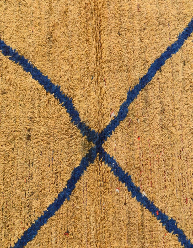 Detail image of  9' 2 x 11' 10  Hand Knotted Moroccan Wool Rug