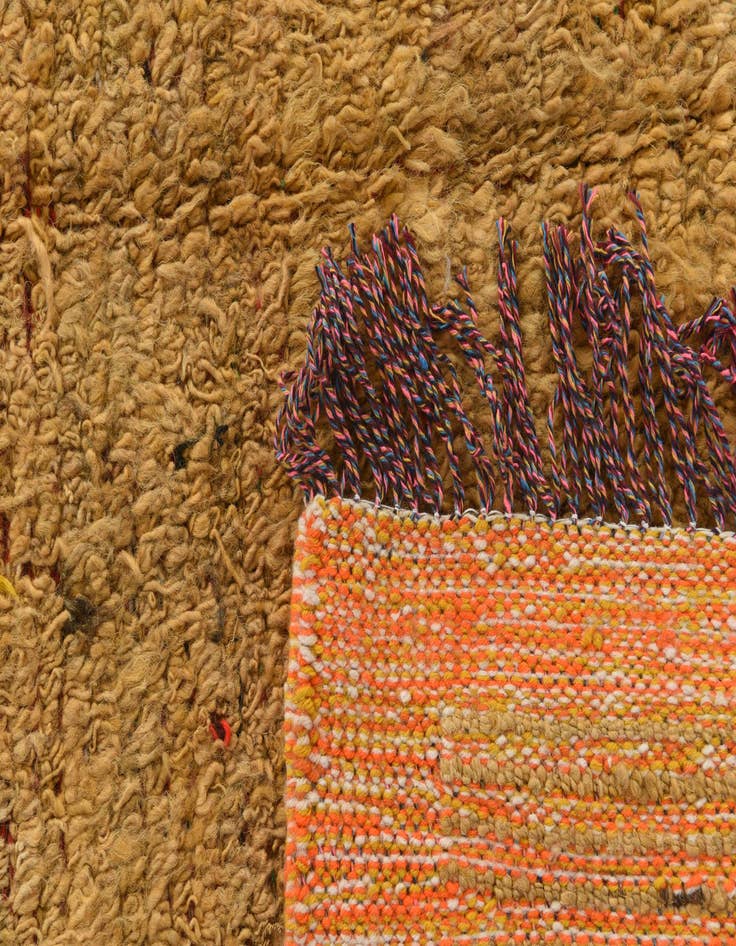 Detail image of  9' 2 x 11' 10  Hand Knotted Moroccan Wool Rug