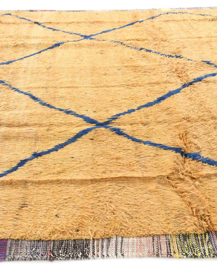 Detail image of  8' 9 x 12' 2  Hand Knotted Moroccan Wool Rug