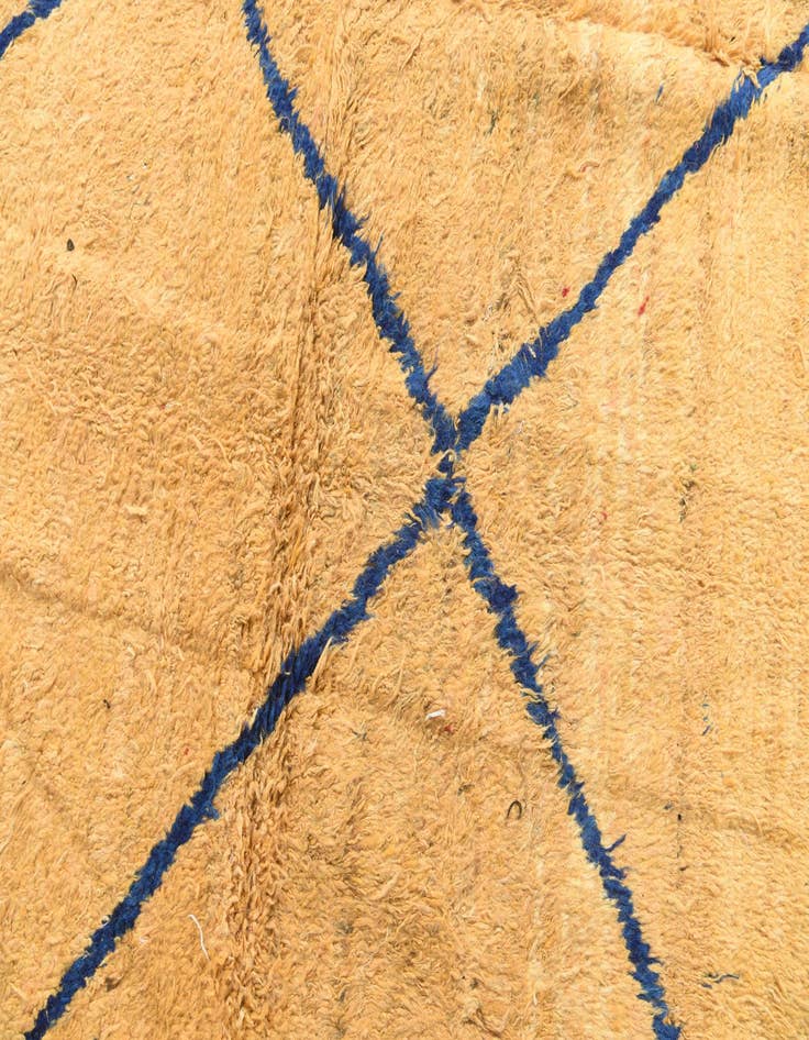 Detail image of  8' 9 x 12' 2  Hand Knotted Moroccan Wool Rug