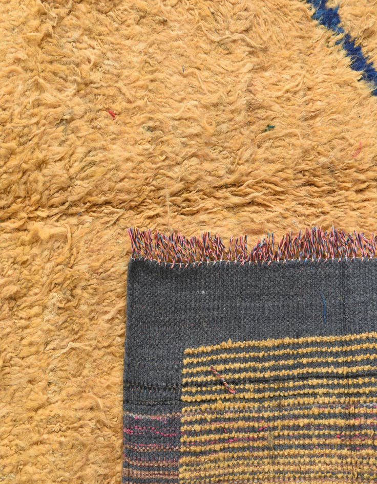 Detail image of  8' 9 x 12' 2  Hand Knotted Moroccan Wool Rug