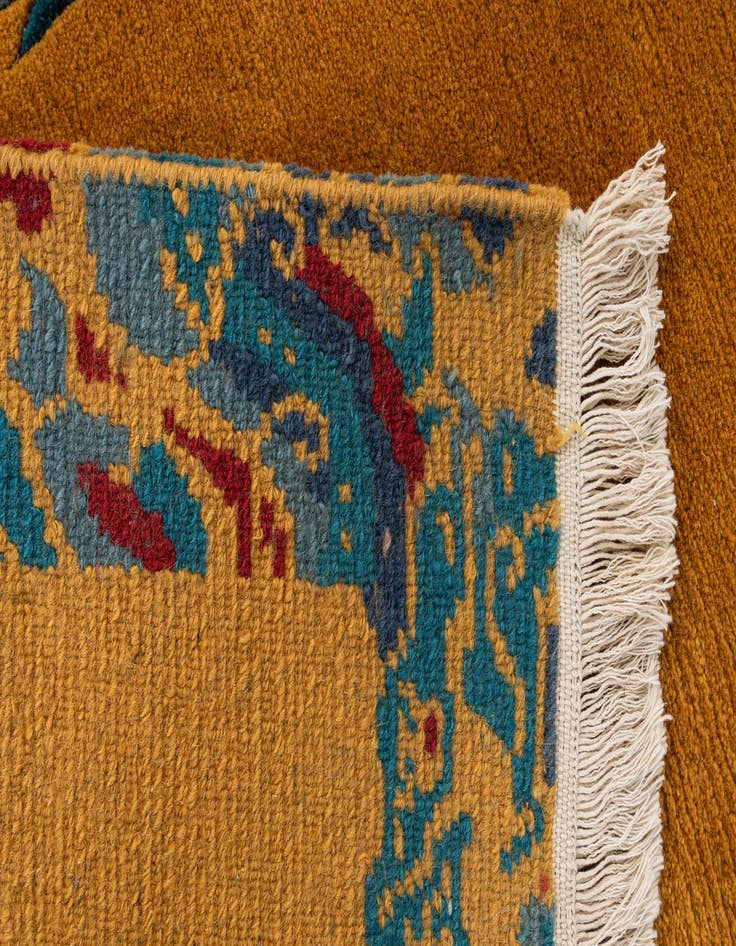Detail image of  2' 5 x 4' 8  Hand Knotted Nepal Wool Rug