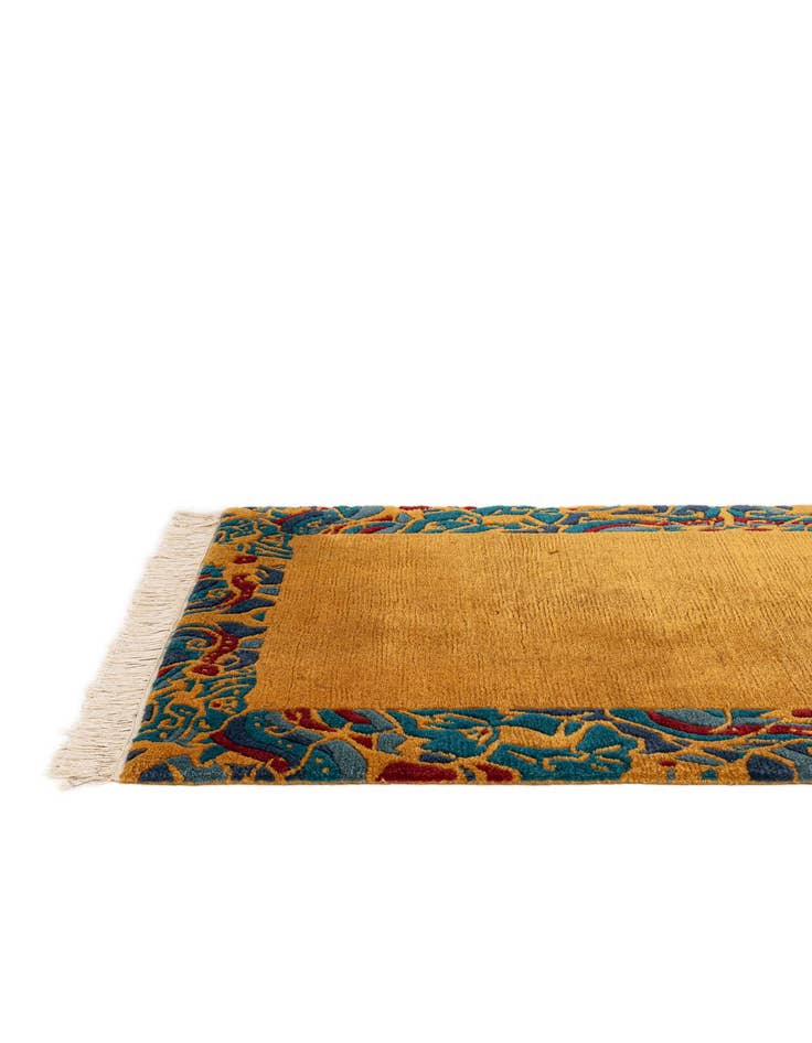 Detail image of  2' 5 x 4' 8  Hand Knotted Nepal Wool Rug