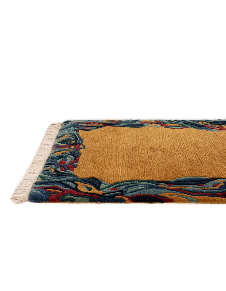 Detail image of  2' 6 x 4' 7  Hand Knotted Nepal Wool Rug