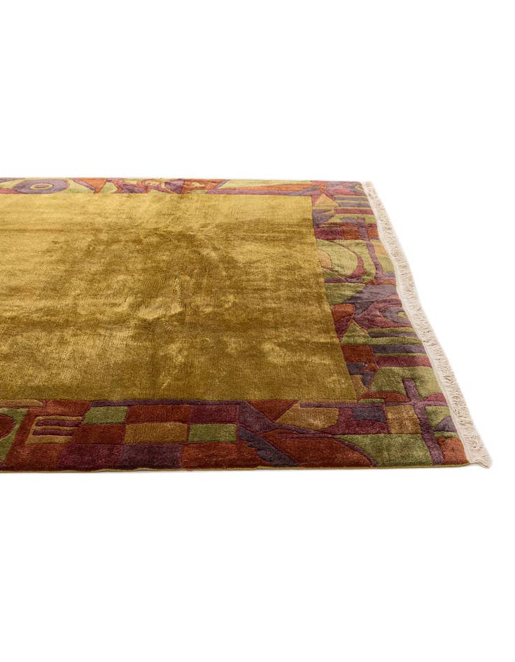 Detail image of  8' 3 x 10'  Hand Knotted Nepal Wool Rug