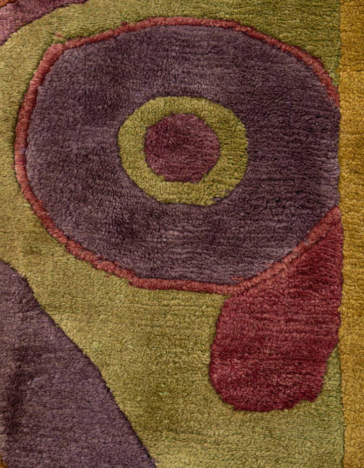 Detail image of  8' 3 x 10'  Hand Knotted Nepal Wool Rug