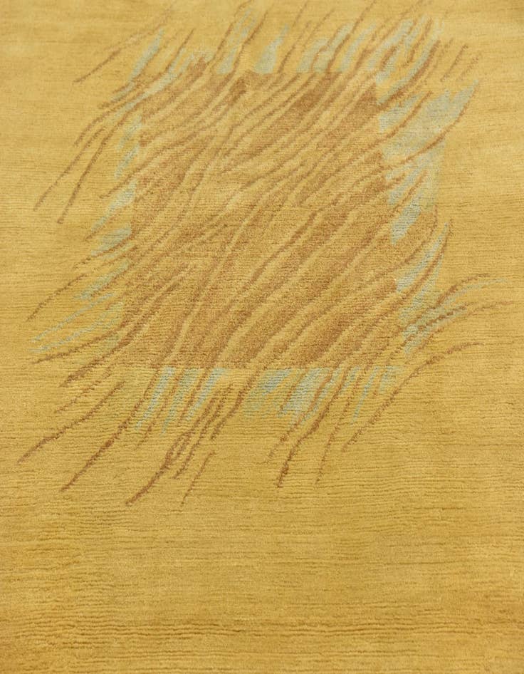 Detail image of  6' 7 x 10'  Hand Knotted Nepal Wool Rug