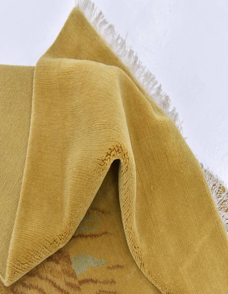 Detail image of  6' 7 x 10'  Hand Knotted Nepal Wool Rug