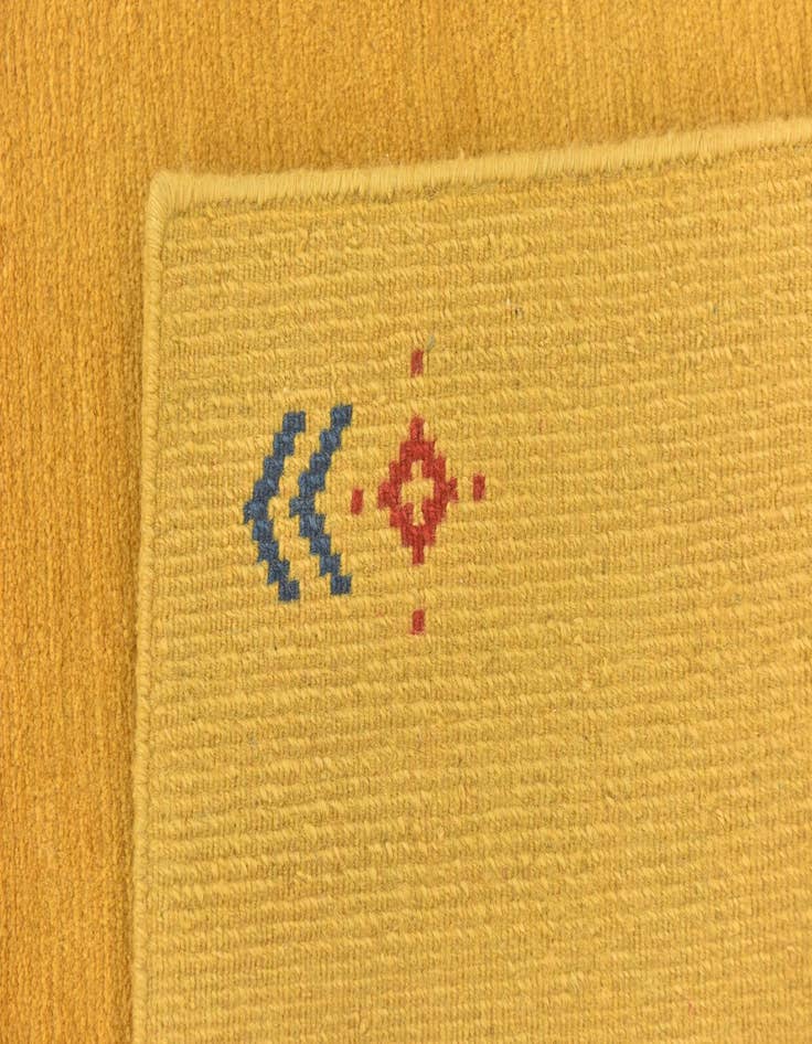 Detail image of  4' x 5' 8  Hand Knotted Nepal Wool Rug