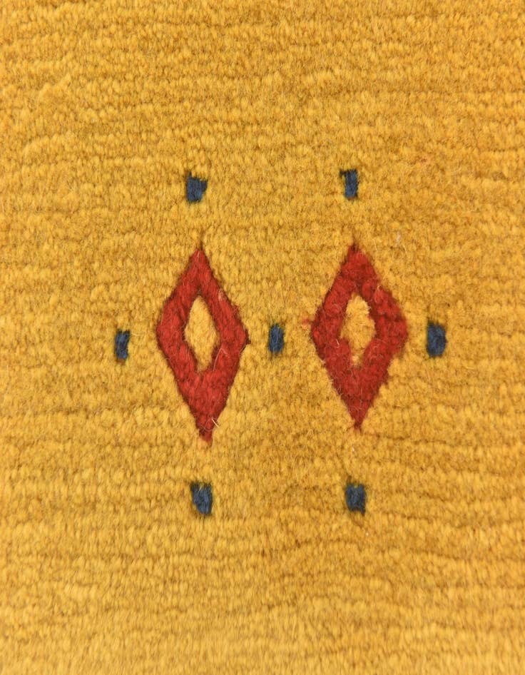 Detail image of  4' x 5' 8  Hand Knotted Nepal Wool Rug