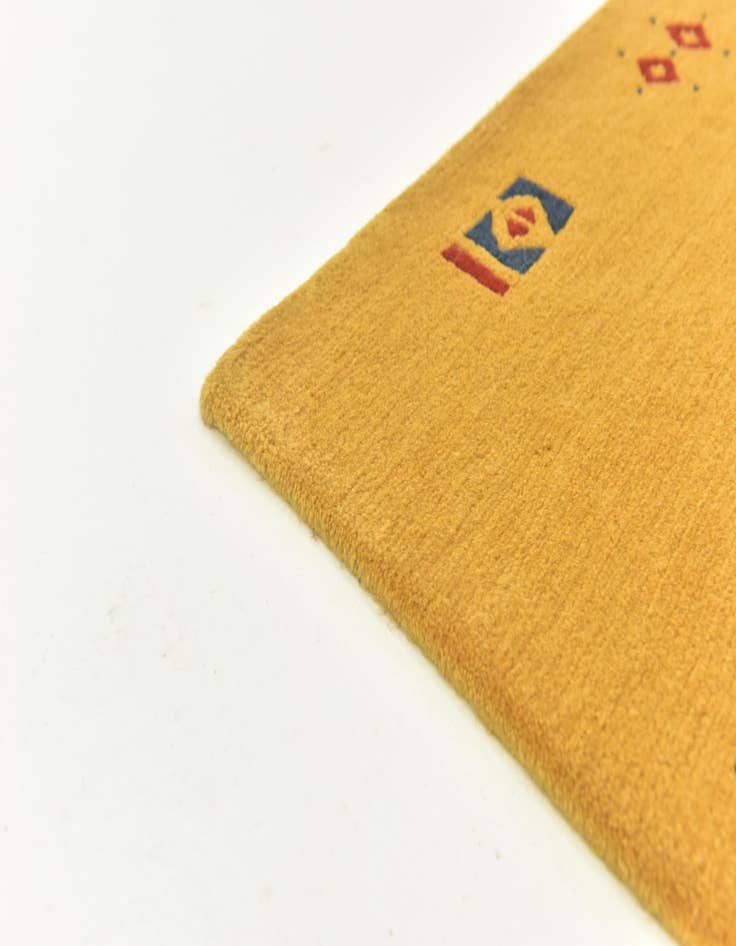 Detail image of  4' x 5' 8  Hand Knotted Nepal Wool Rug