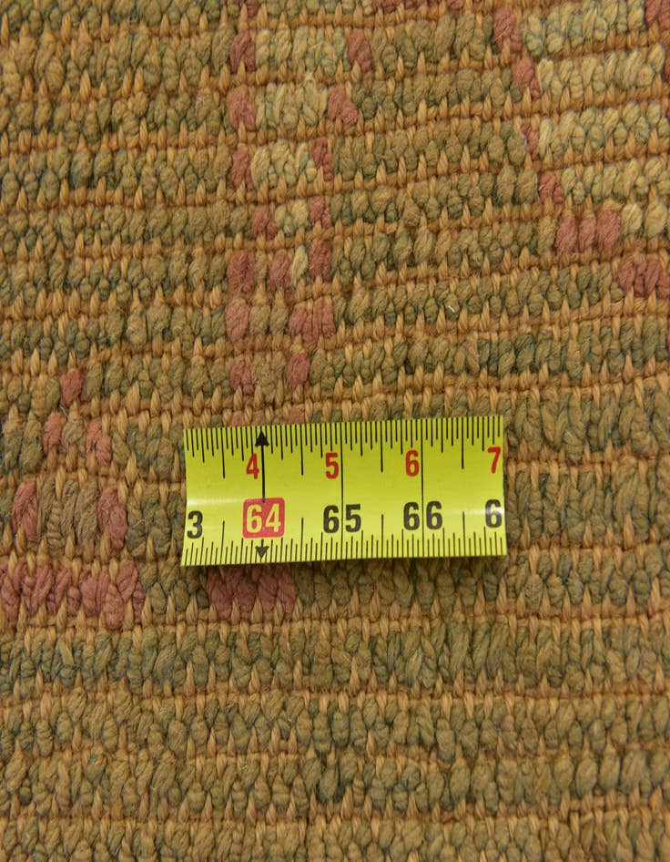 Detail image of  4' 8 x 7' 4  Hand Knotted Oushak Wool Rug