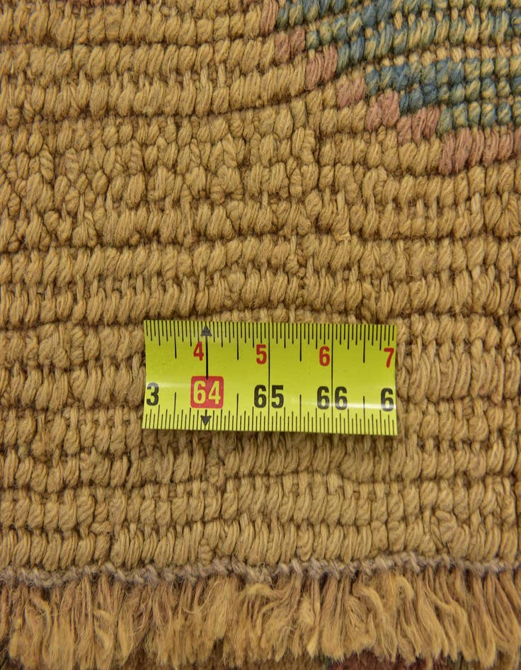 Detail image of  4' 6 x 7' 3  Hand Knotted Oushak Wool Rug