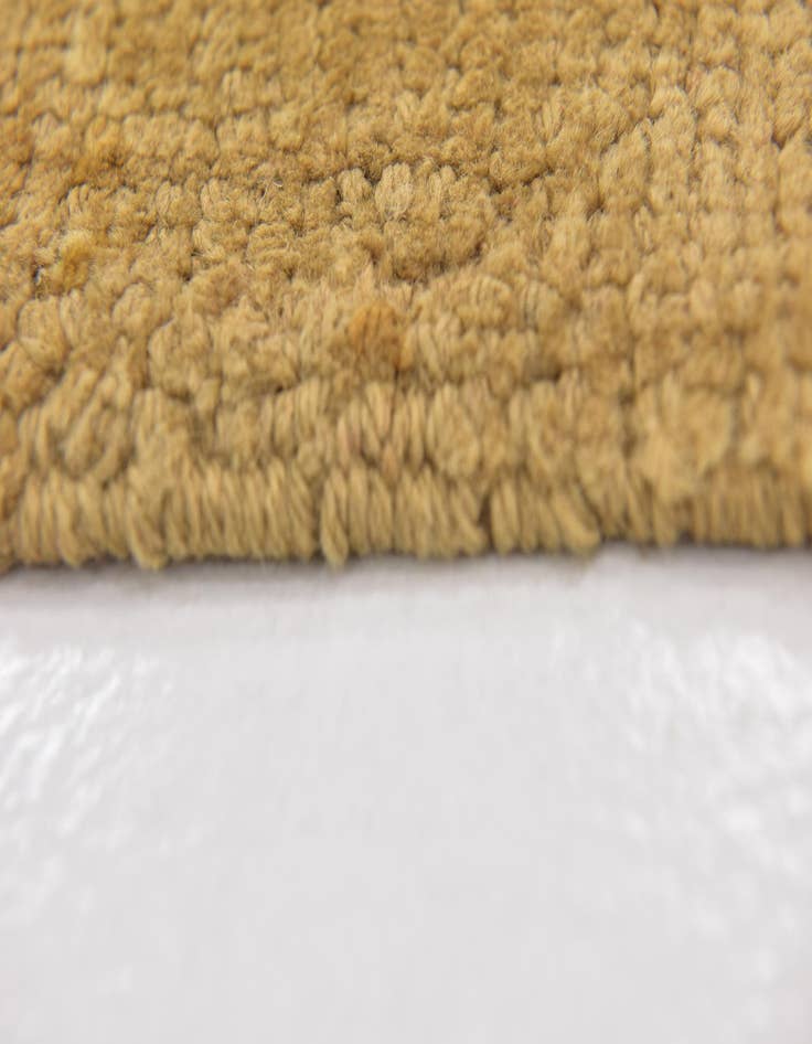 Detail image of  4' 6 x 7' 3  Hand Knotted Oushak Wool Rug