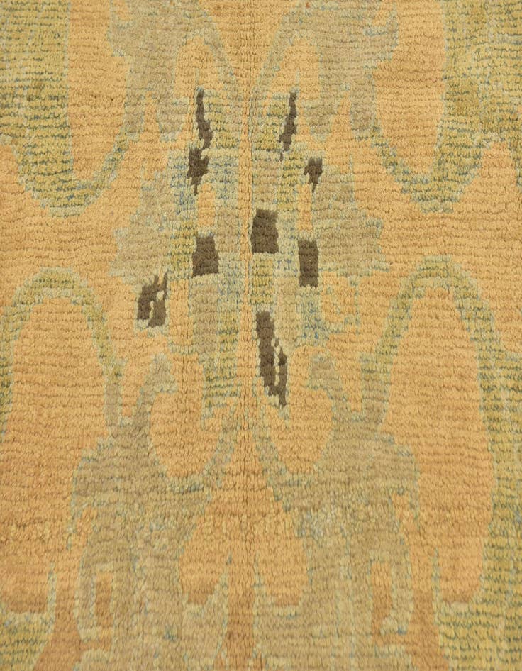 Detail image of  4' 3 x 5' 8  Hand Knotted Oushak Wool Rug