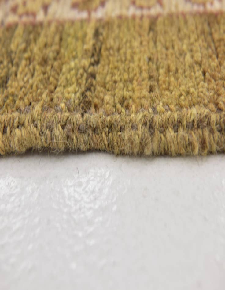 Detail image of  9' 7 x 14' 9  Hand Knotted Oushak Wool Rug