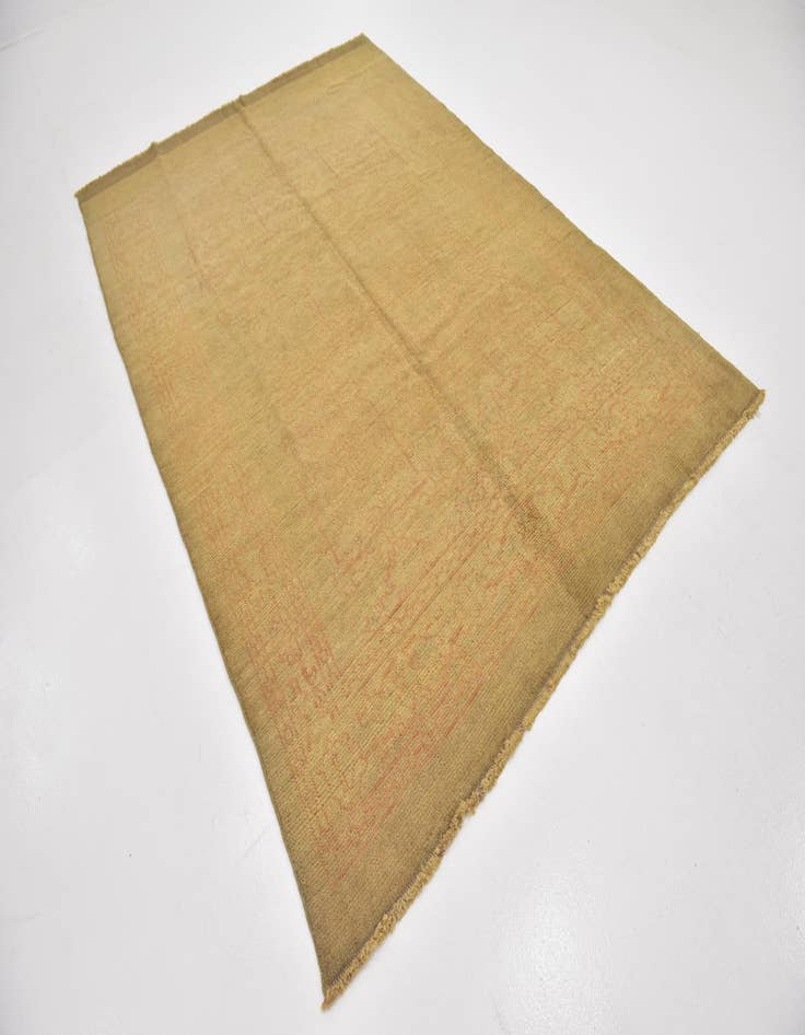 Detail image of  6' 7 x 9' 8  Hand Knotted Oushak Wool Rug