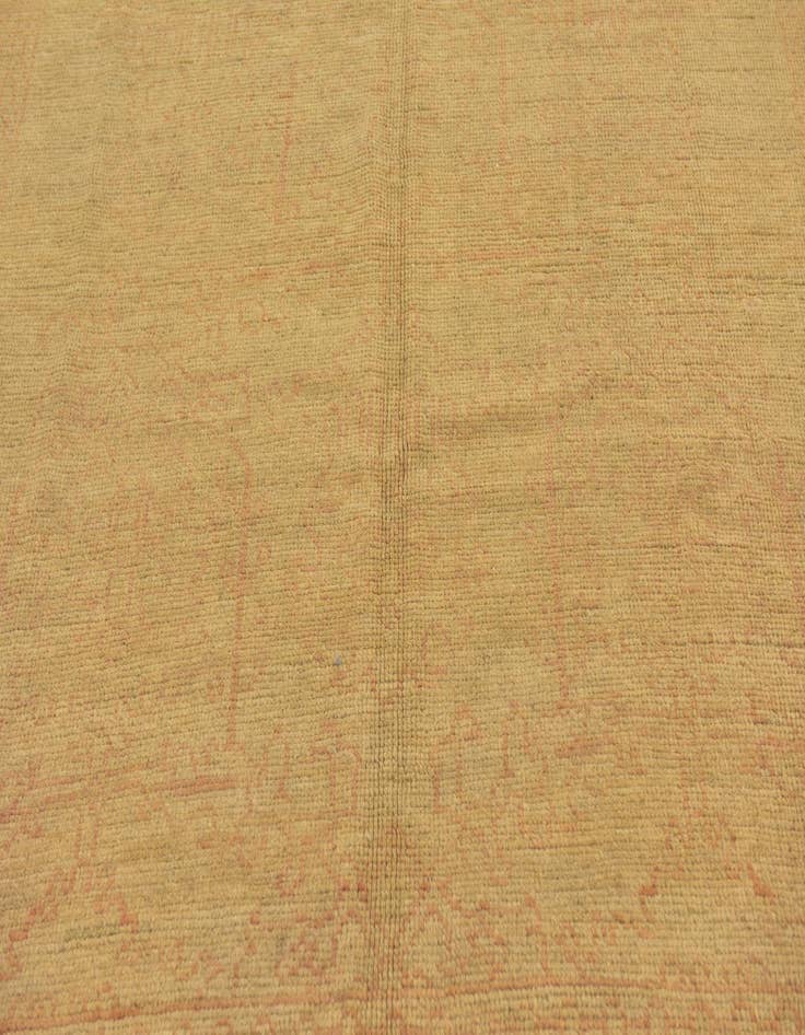 Detail image of  6' 7 x 9' 8  Hand Knotted Oushak Wool Rug