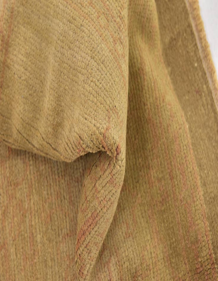 Detail image of  6' 7 x 9' 8  Hand Knotted Oushak Wool Rug