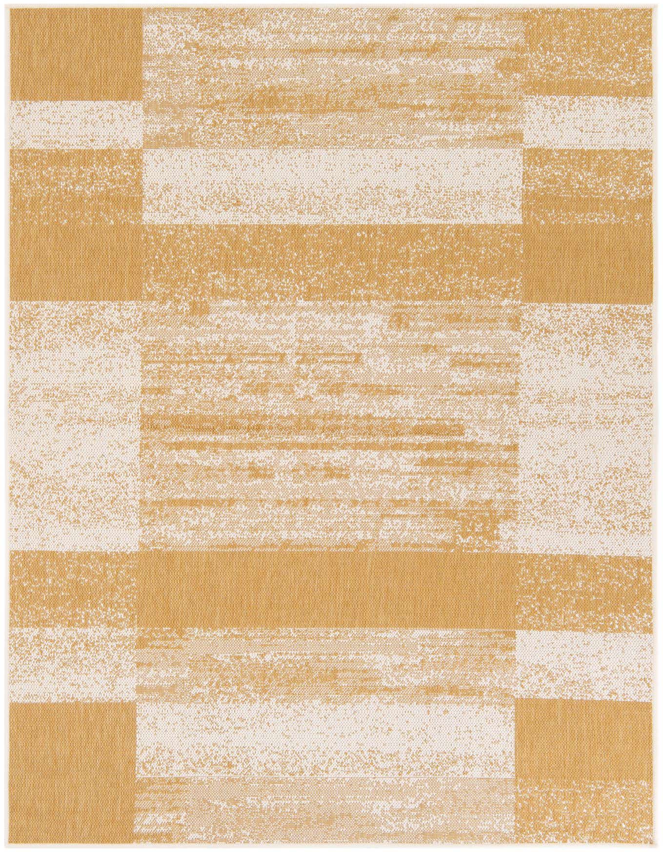 Primary image  5' 3 x 7' 8  Washable Modern Indoor / Outdoor Rug