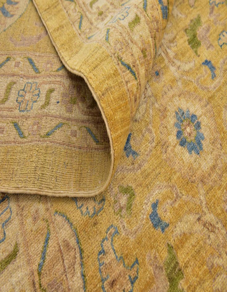 Detail image of  18' x 30' 4  Hand Knotted Peshawar Ziegler Rug