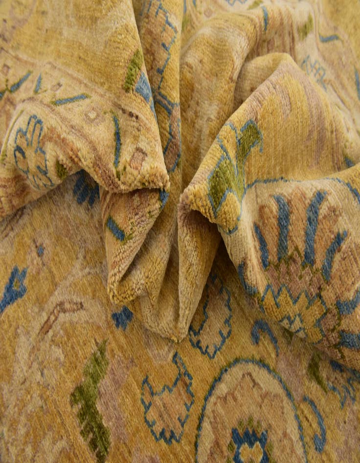 Detail image of  18' x 30' 4  Hand Knotted Peshawar Ziegler Rug