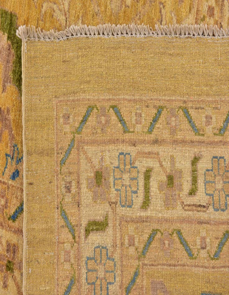 Detail image of  18' x 30' 4  Hand Knotted Peshawar Ziegler Rug