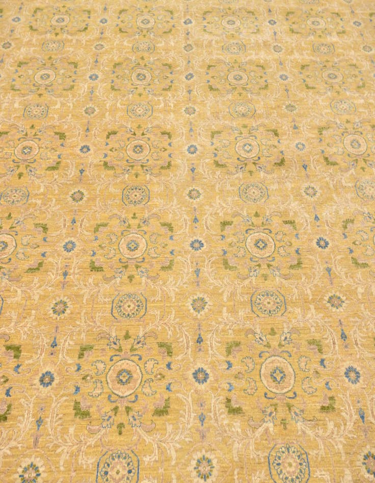 Detail image of  18' x 30' 4  Hand Knotted Peshawar Ziegler Rug