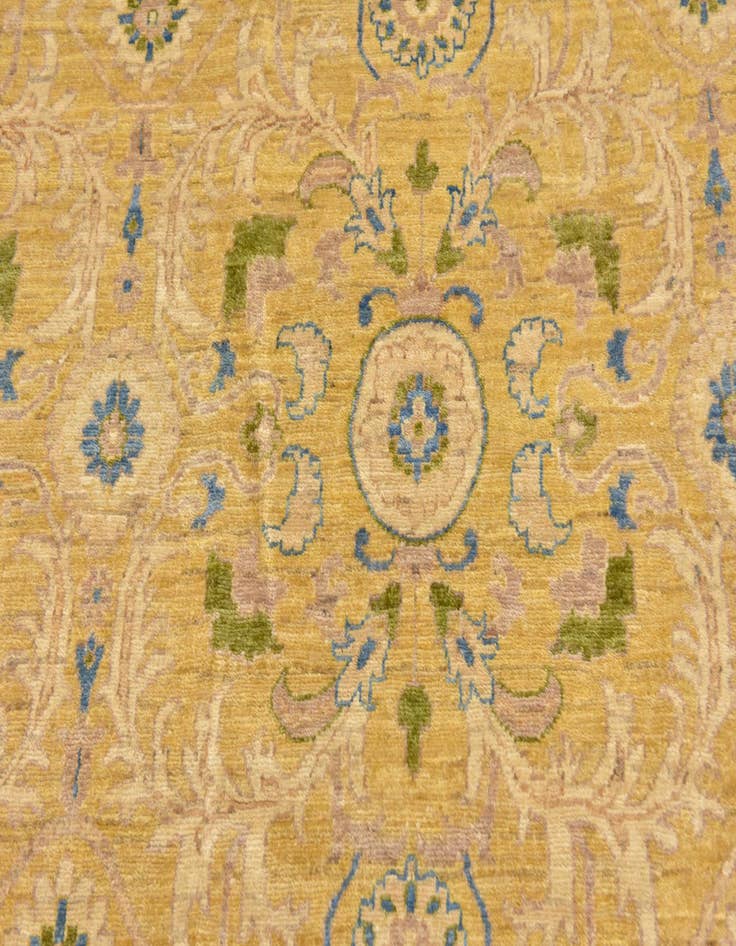 Detail image of  18' x 30' 4  Hand Knotted Peshawar Ziegler Rug